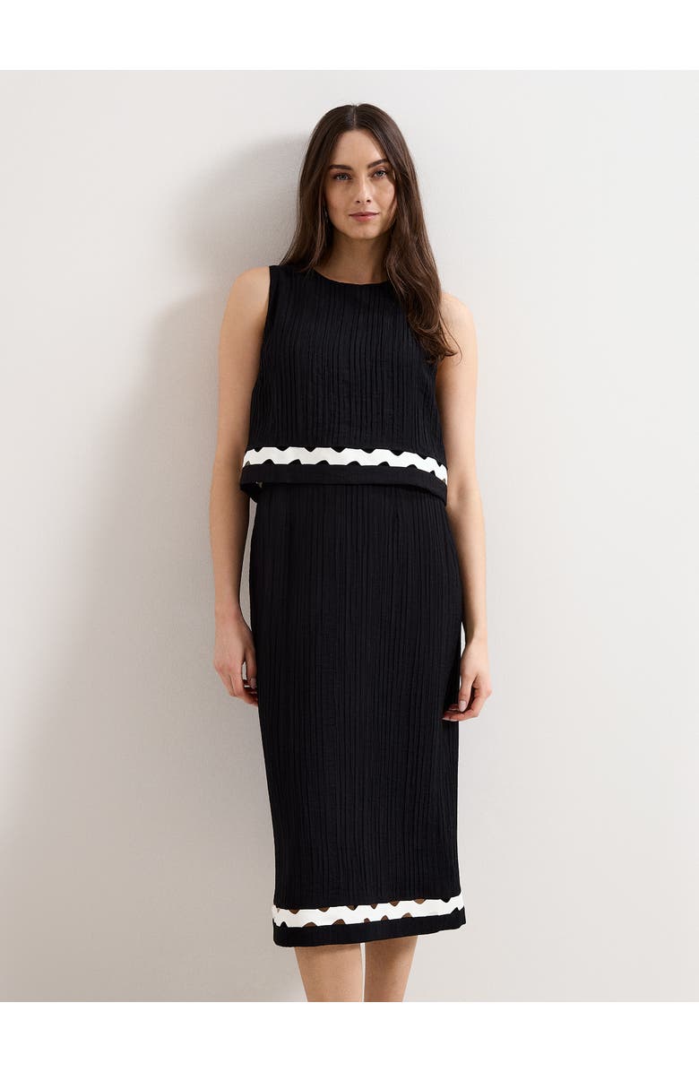 Phase Eight Claire Black Dress, Alternate, color, Black