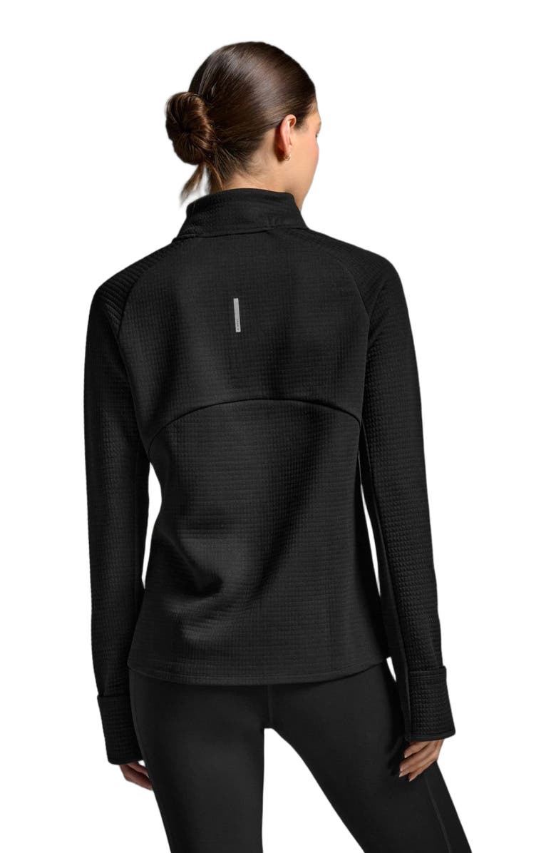 2XU Women's Ignition Haptic 1/4 Zip, Alternate, color, Black/Silver Reflective