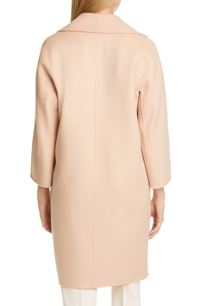 Max Mara Ode Double Breasted Wool Blend Coat, Alternate, color, 