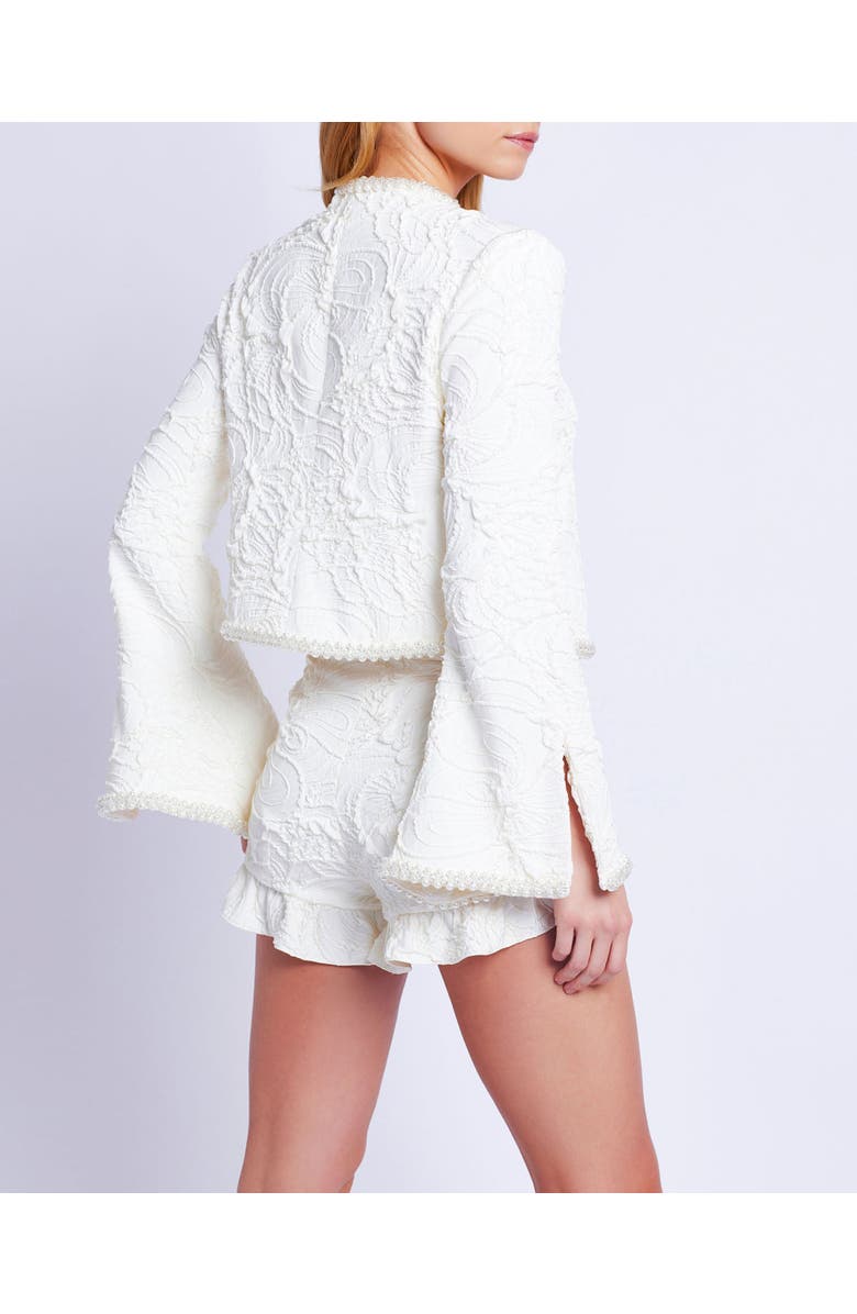 PatBO Pearl-Beaded Jacquard Jacket, Alternate, color, 