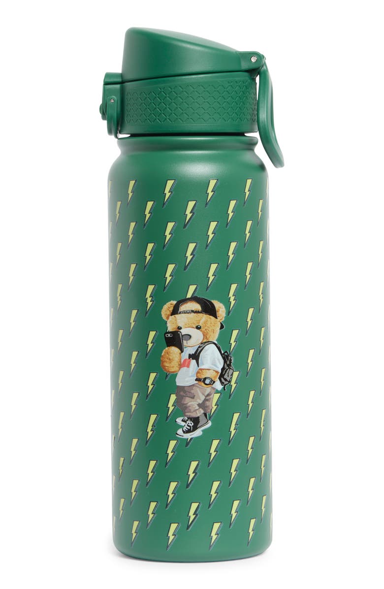 Mayim 25-Ounce Chill Flow Stainless Steel Water Bottle, Main, color, Green