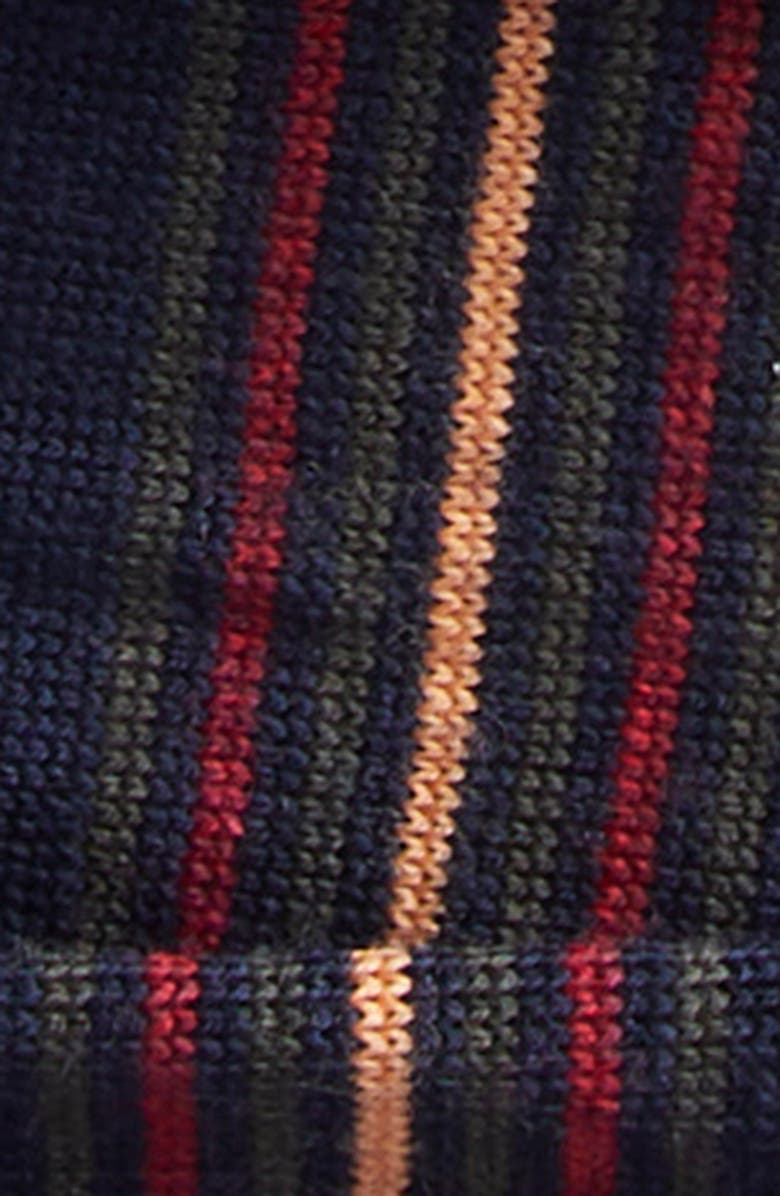 Dries Van Noten Tiba Asymmetric Merino Wool Shrug, Alternate, color, Navy