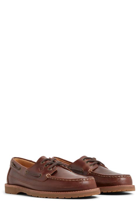 Men's Leather (Genuine) Comfort Boat Shoes | Nordstrom