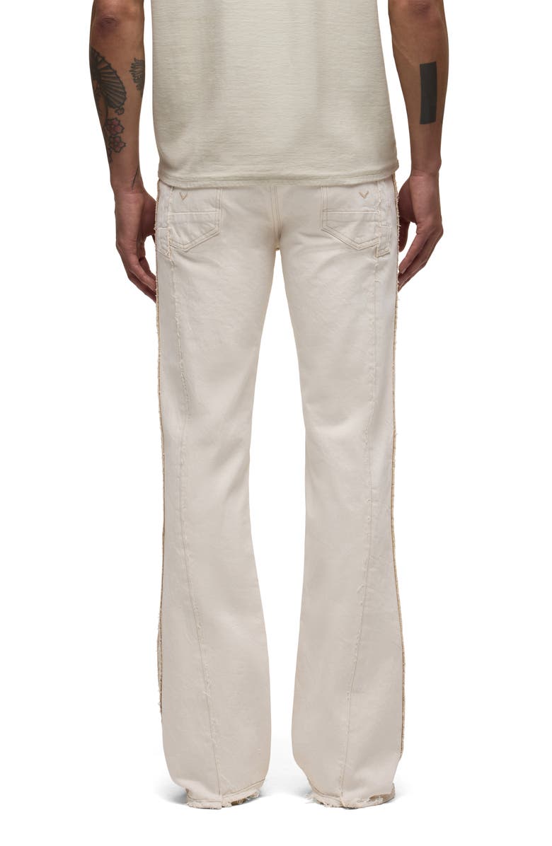Hudson Jeans Walker Reconstruction Kick Flare Jeans, Alternate, color, Natural