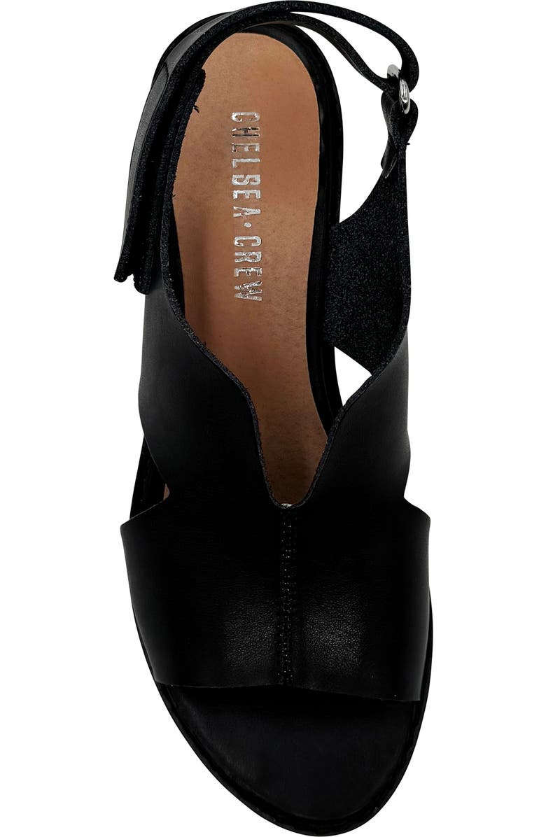 CHELSEA CREW Olga Slingback Sandal, Alternate, color, Black