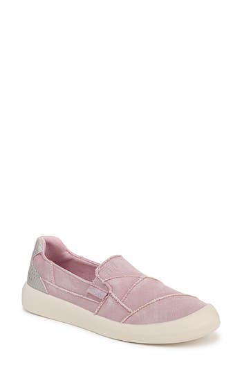 Blowfish Malibu Beachfront Slip On Sneaker In Violet Washed Canvas