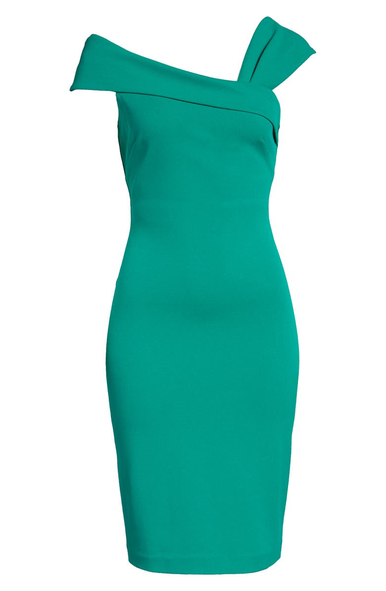 Vince Camuto Asymmetrical Neck Cocktail Dress | Nordstromrack