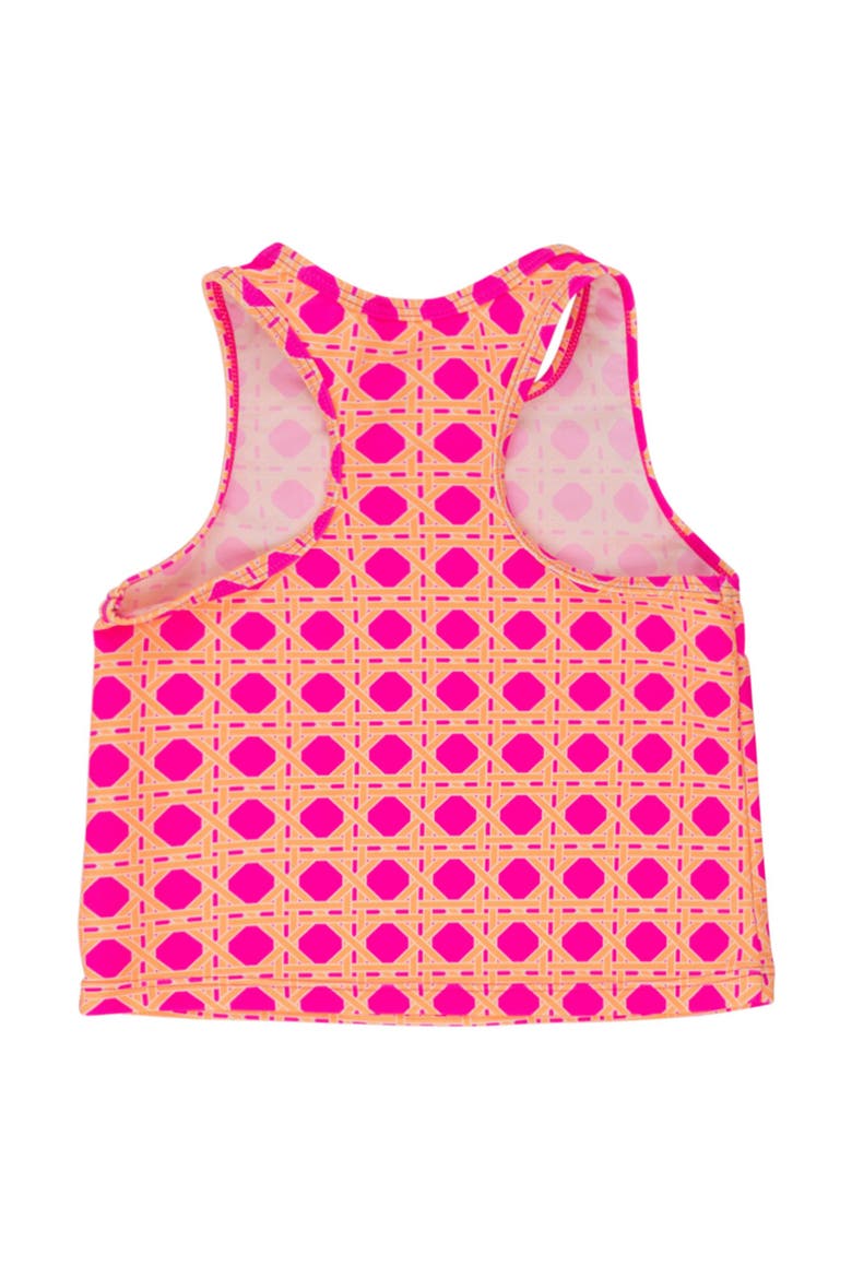 Toddler Girls UPF50+ Active Tank Top, Alternate, color, Neon Sherbet Cane