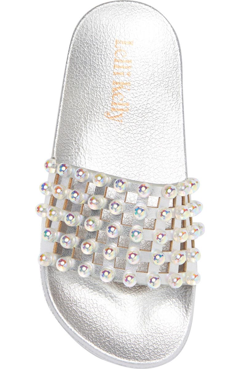 Lelli Kelly Vittoria Faux Pearl Embellished Slide Sandal, Alternate, color,