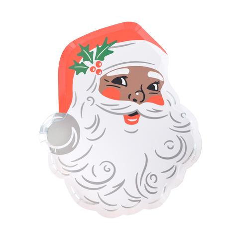 Santa Claus Plates