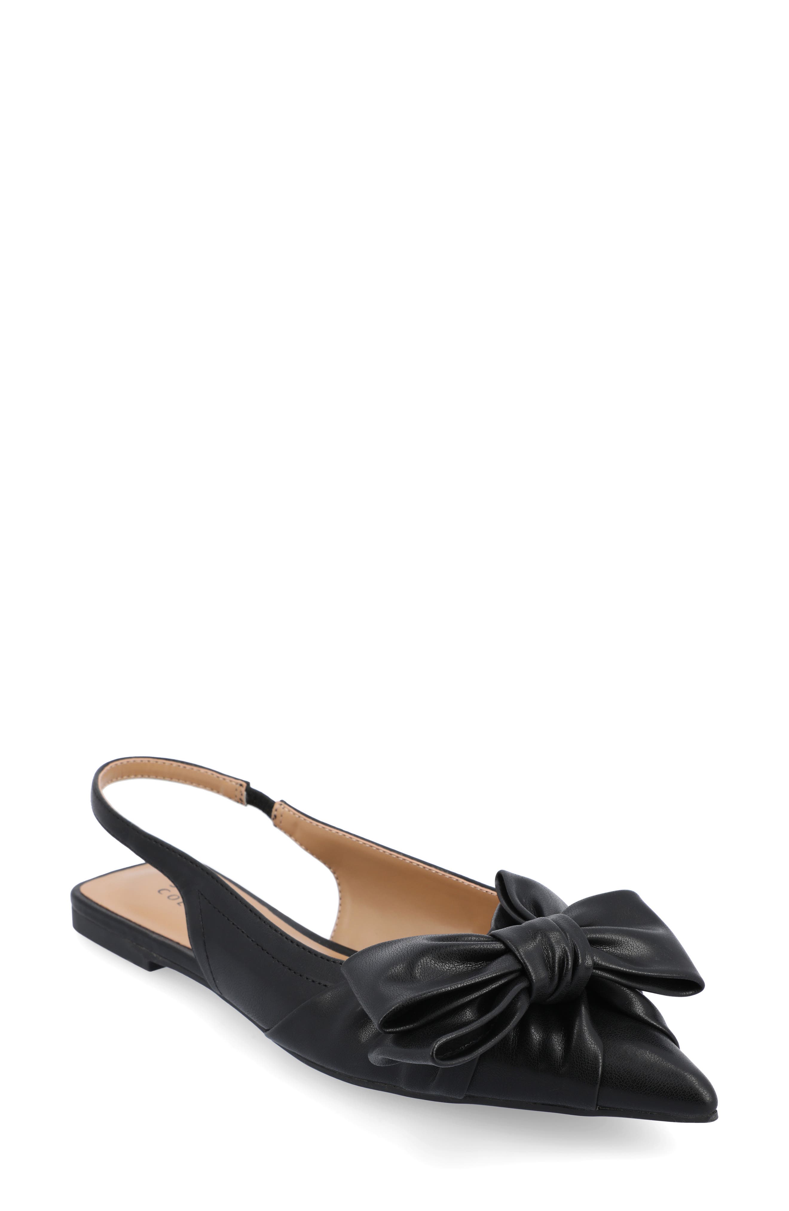 Journee Collection Sabrina Slingback Flat, Main, color, 