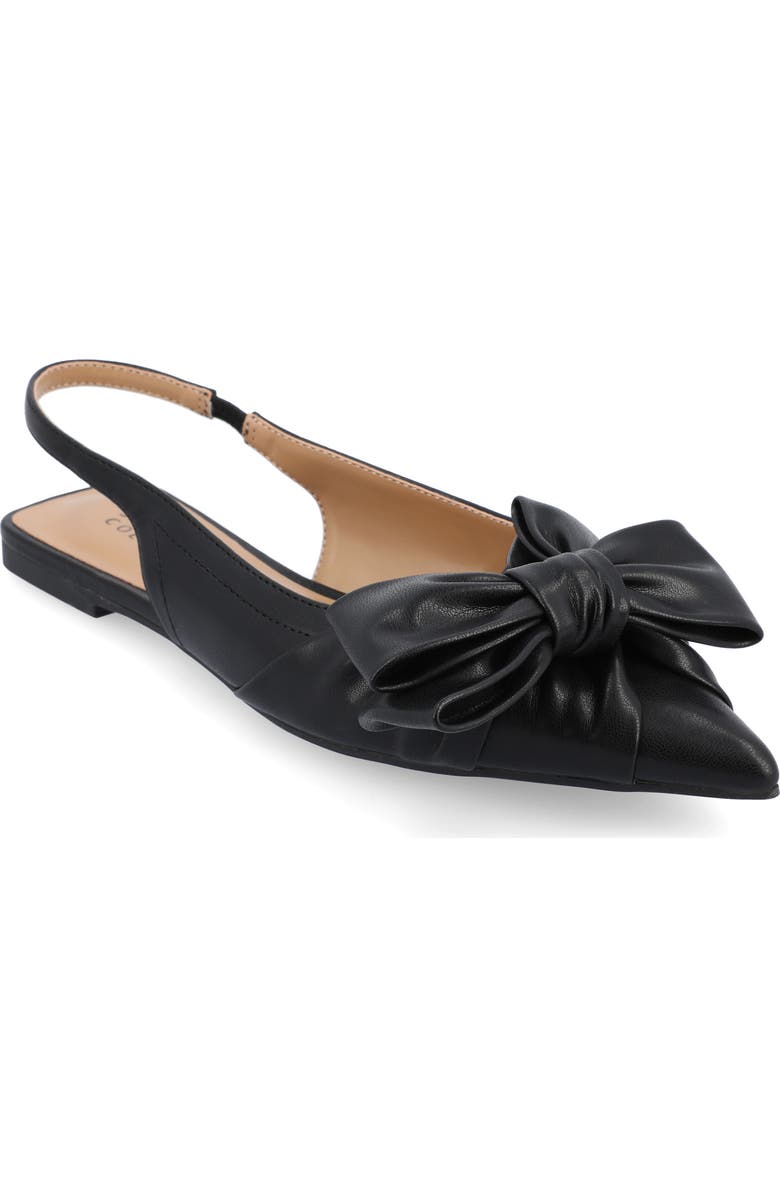 Journee Collection Sabrina Slingback Flat, Main, color,