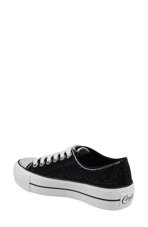 Candies Candie's Leann Low Top Platform Sneaker In Black