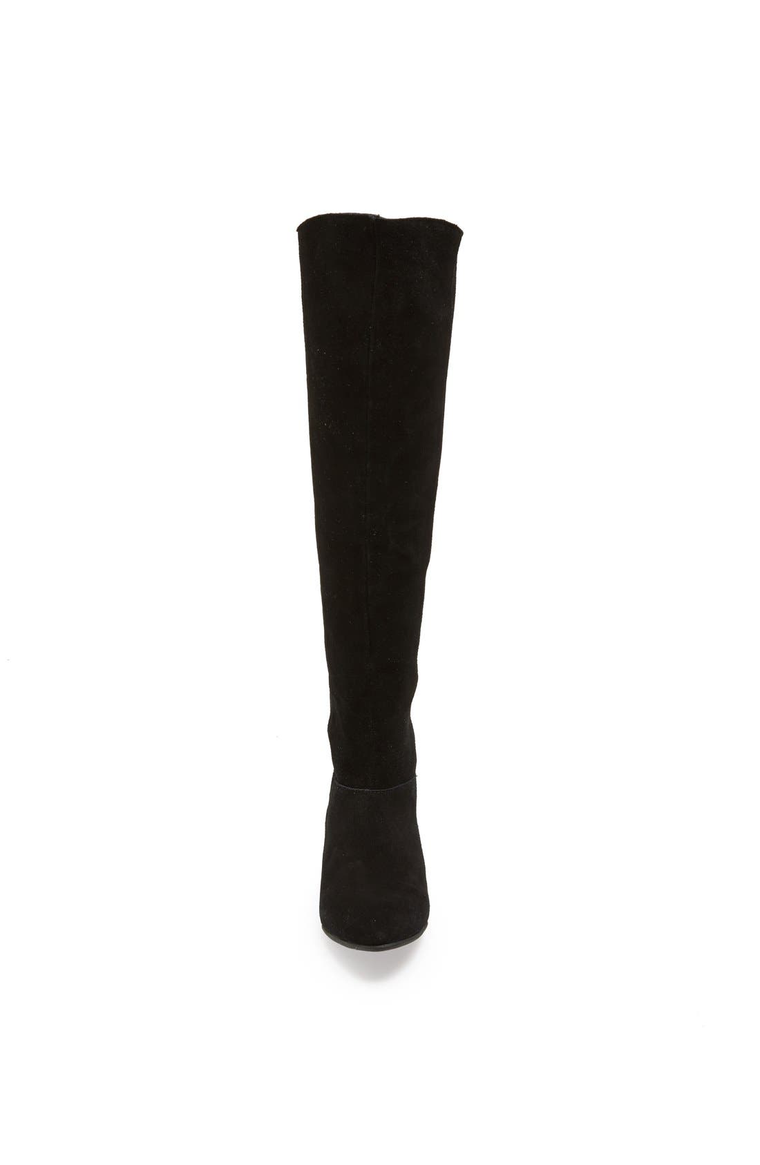 Steve Madden 'Cuality' Knee High Suede Boot, Alternate, color, 