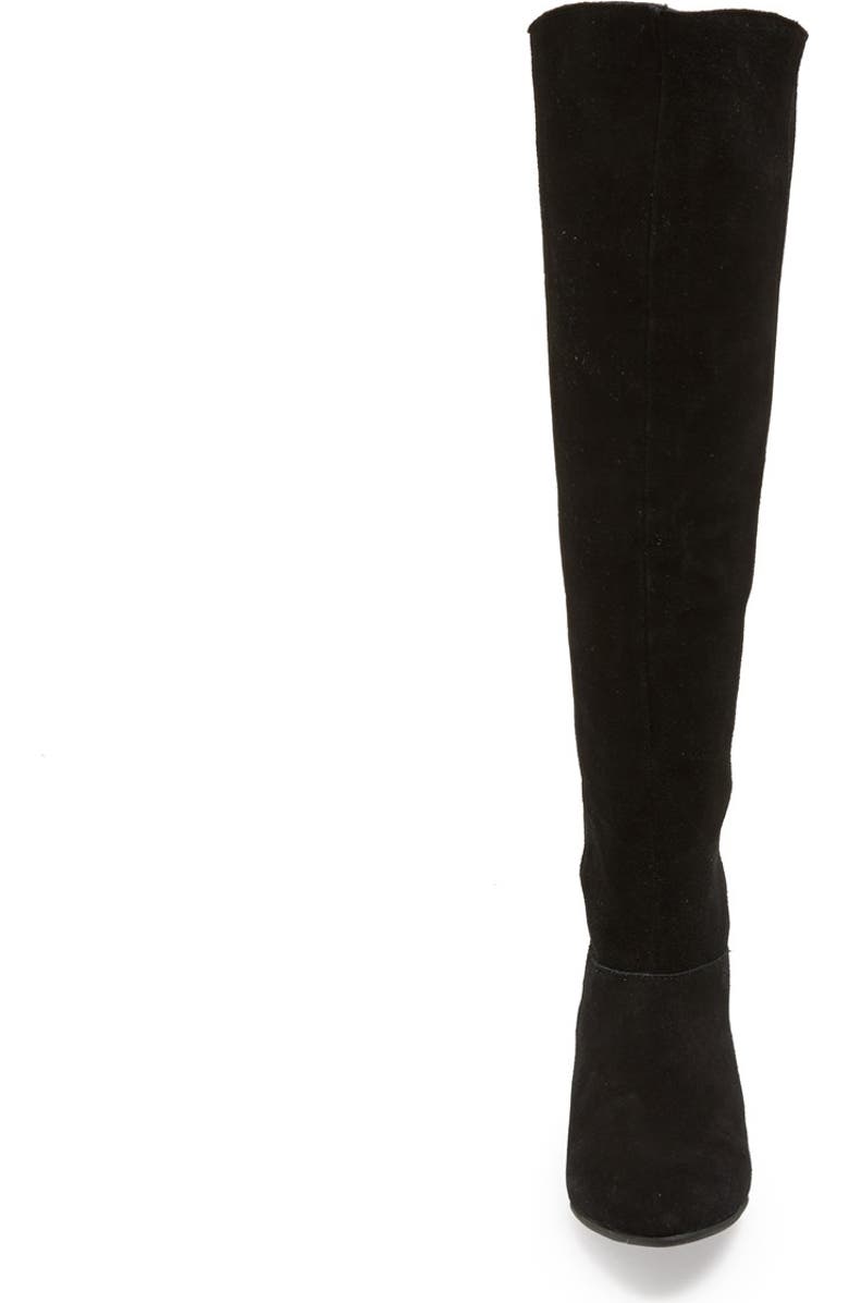 Steve Madden 'Cuality' Knee High Suede Boot, Alternate, color,