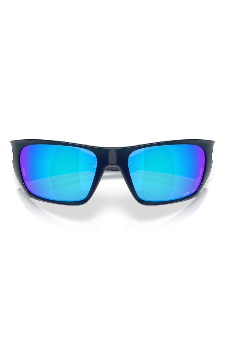 Oakley Masseter 60mm Rectangle Sunglasses, Alternate, color, Team Usa Abyss / Prizm