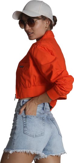 Women's Mini Cropped Racer Jacket