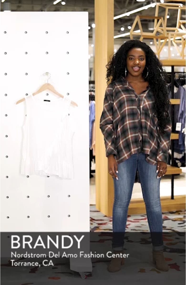 Asymmetrical Ruffle Tank Top, sales video thumbnail