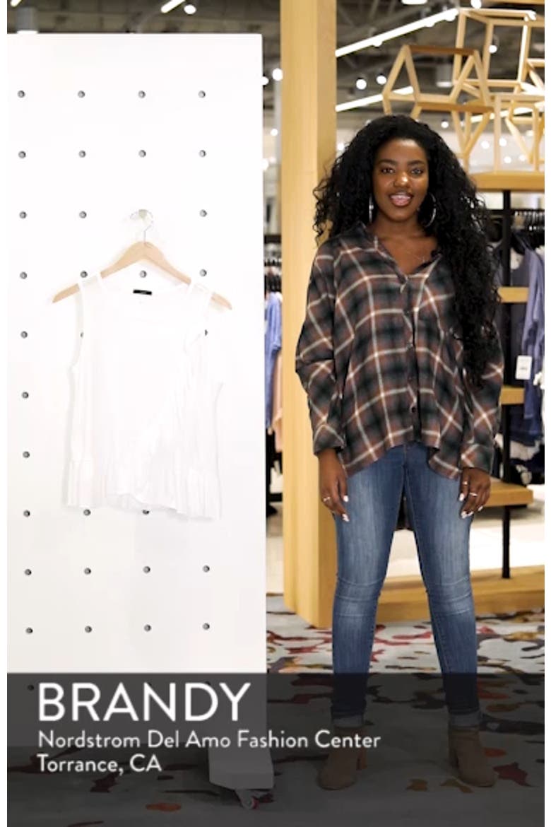 Asymmetrical Ruffle Tank Top video