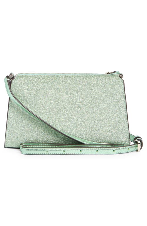 Kate Spade New York Kenzie Glitter Mini Crossbody Bag In Blue