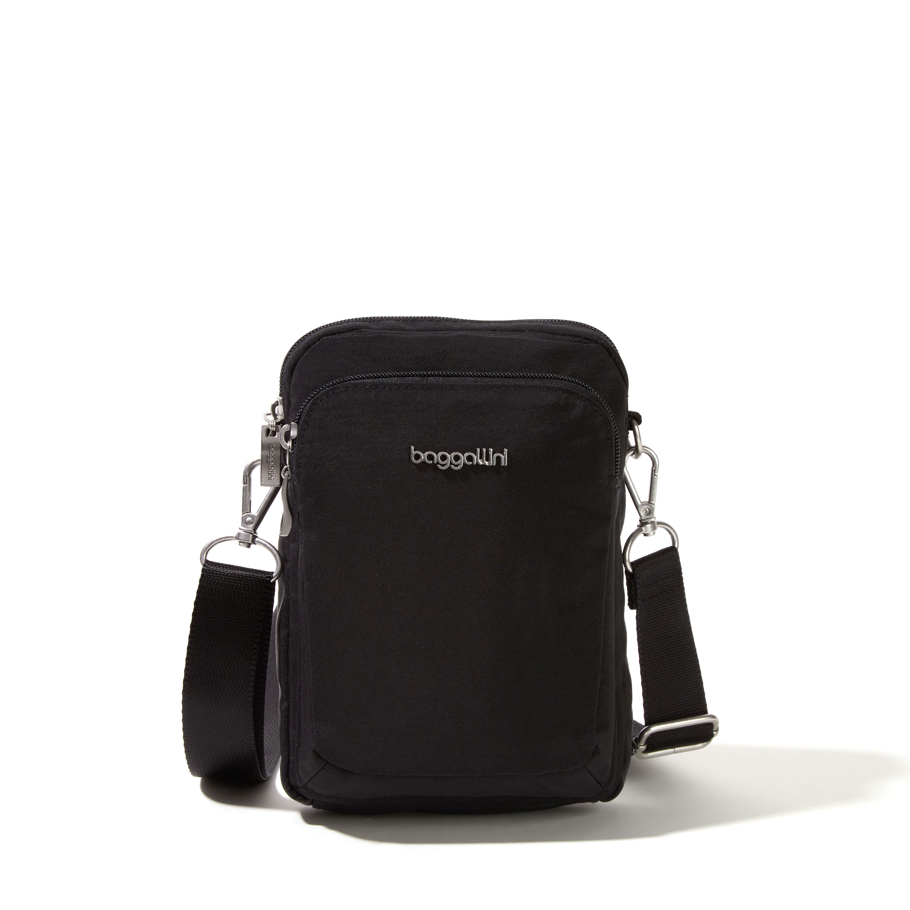 BAGGALLINI Modern Everywhere Explorer Small Crossbody Bag, Main, color, Black