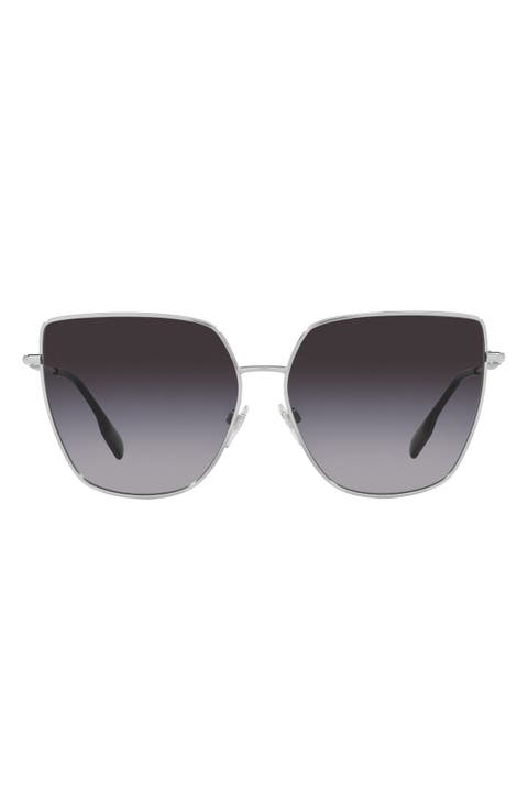 Alexis 61mm Gradient Irregular Sunglasses