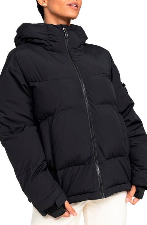 Alofted Water Resistant Hooded Puffer Jacket