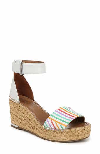 Franco Sarto Clemens Ankle Strap Wedge Sandal