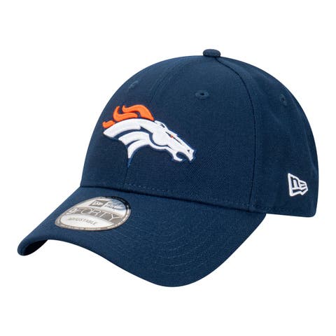 Men's New Era  Navy Denver Broncos Core Team 9FORTY Adjustable Hat