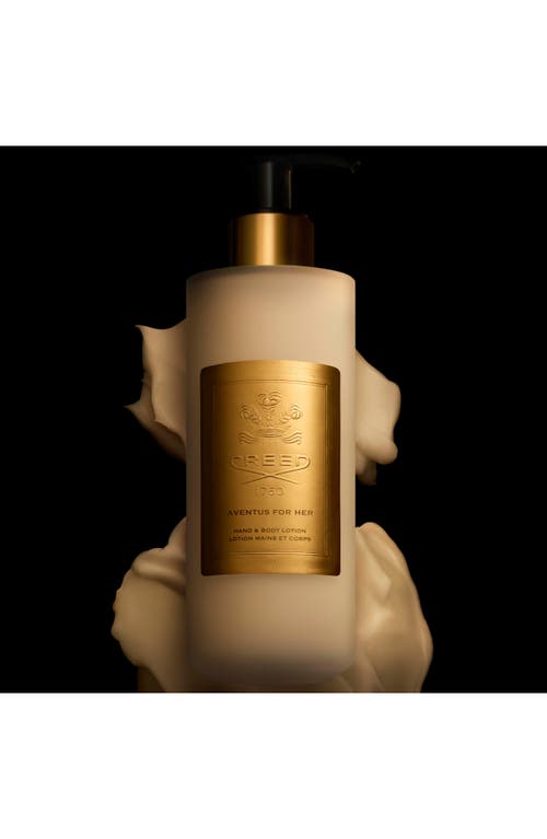 Creed Aventus For Her Hand & Body Lotion In Transparent