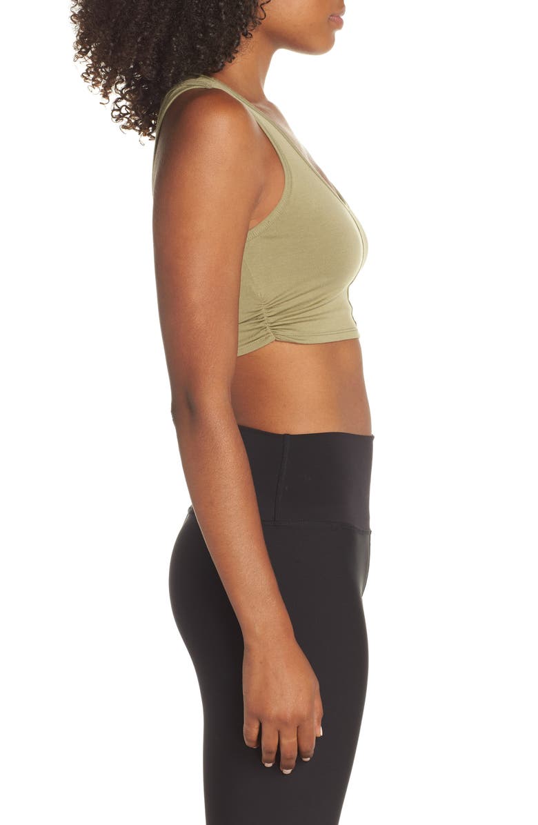 Alo Delicate Twisted Sports Bra Tank, Alternate, color,