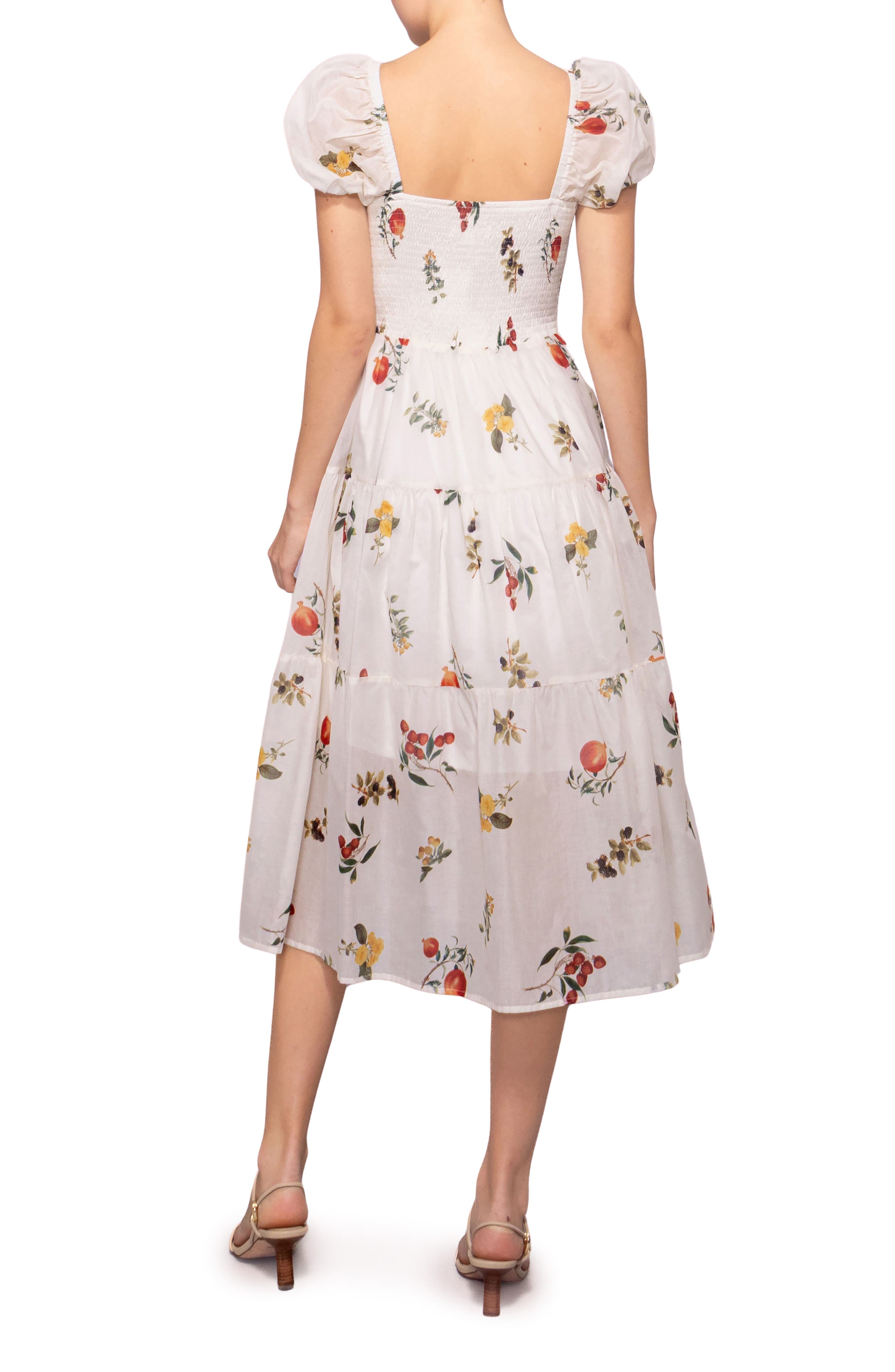 Ditsy Print Midi Dress - image 4