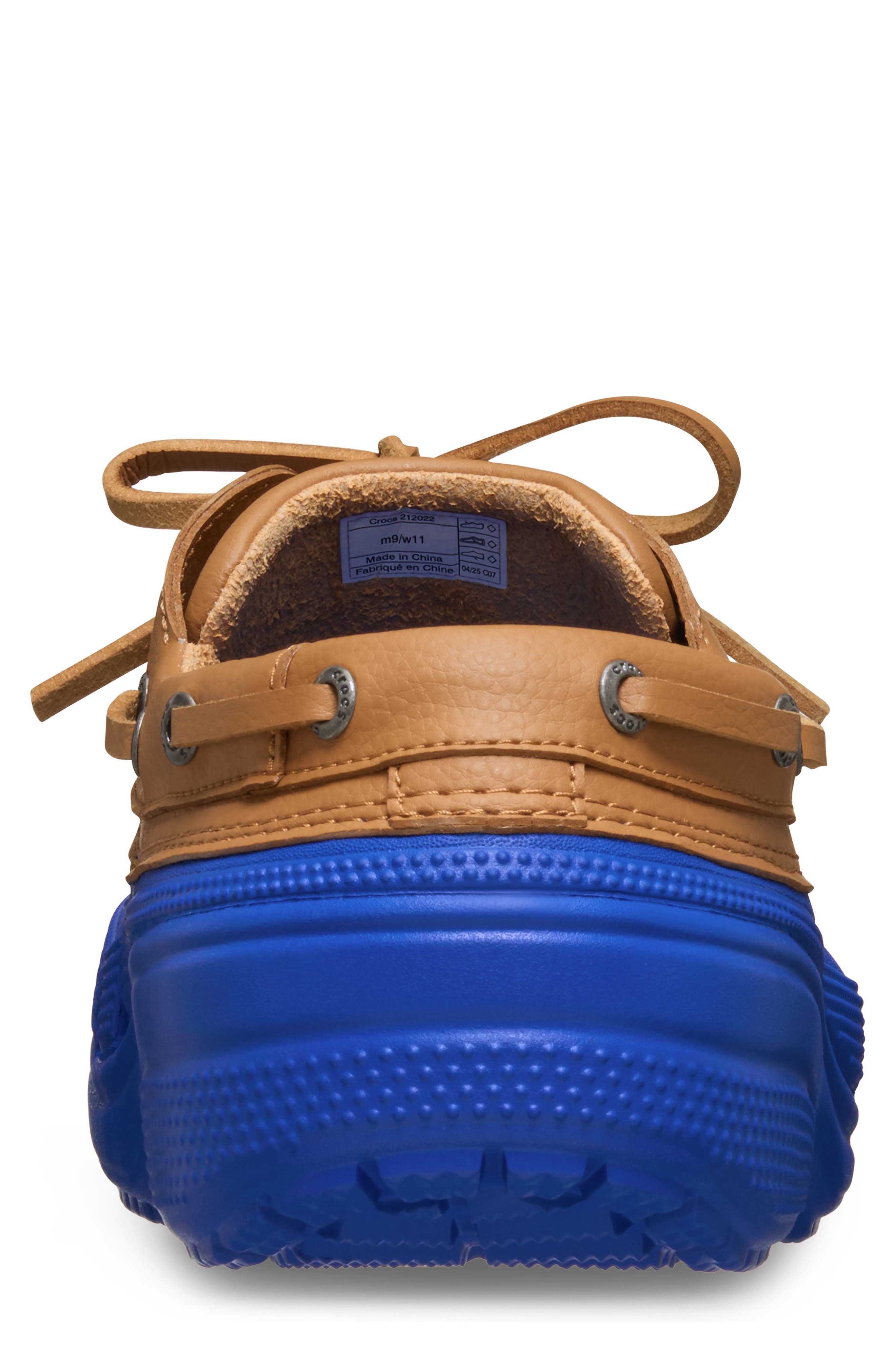 CROCS Classic Islander Boat Shoe, Alternate, color, Blue Bolt