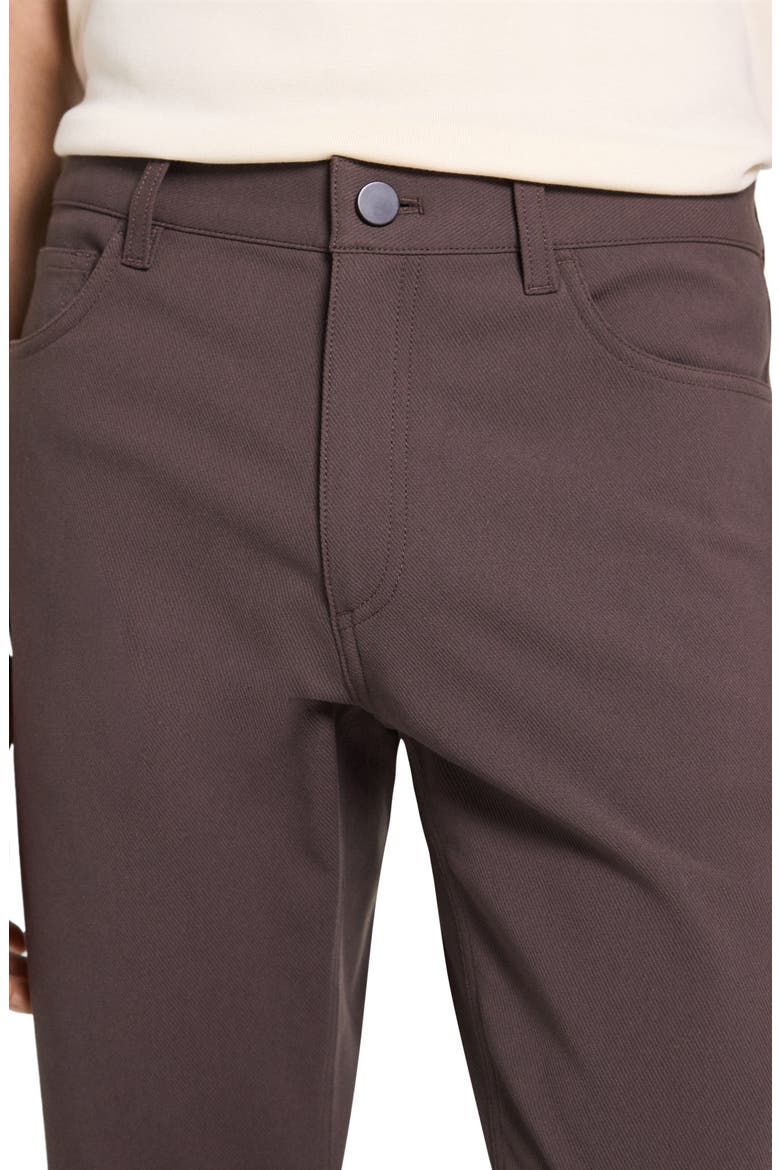 Raffi Twill Pants, Alternate, color, CLASSIC BROWN - TXO