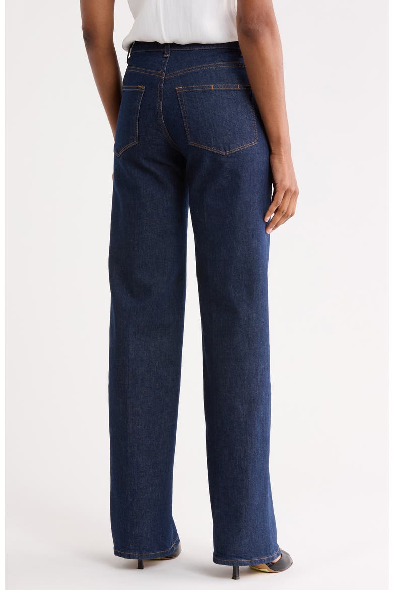 Sasha High Waist Wide Leg Jeans, Alternate, color, AMORA