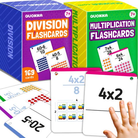 Kids Math Flash Cards Set