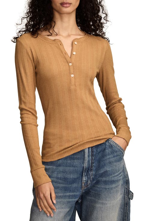 Ribbed Henley