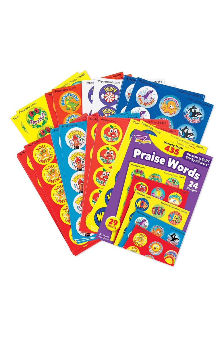 Praise Words Stinky Stickers Variety Pack  435 ct, Alternate, color, Multicolored