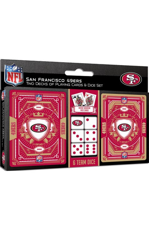 San Francisco 49ers Playing Cards & Dice