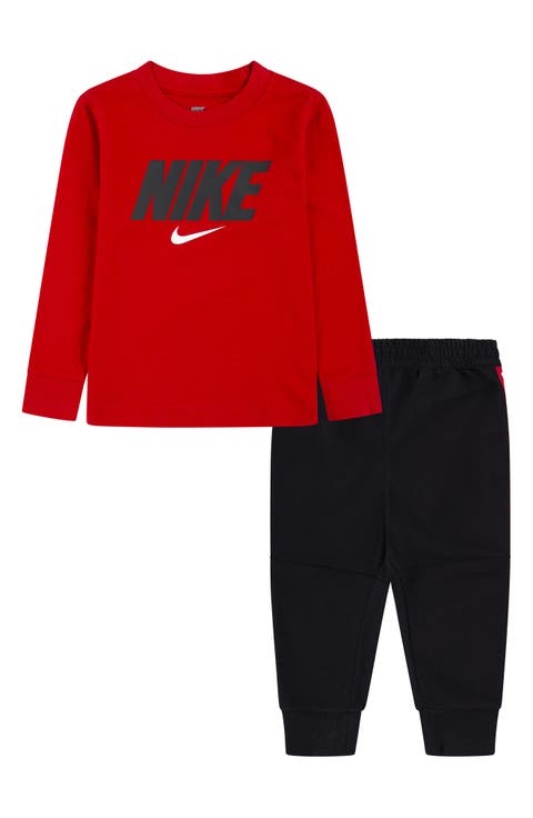 Kids' Club Long Sleeve T-Shirt & Joggers Set (Toddler & Little Kid)