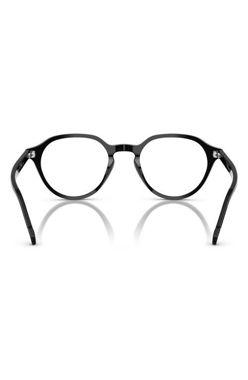 Shop Vogue 50mm Phantos Optical Glasses In Black