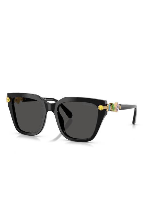 SWAROVSKI SWAROVSKI 53MM IRREGULAR SUNGLASSES