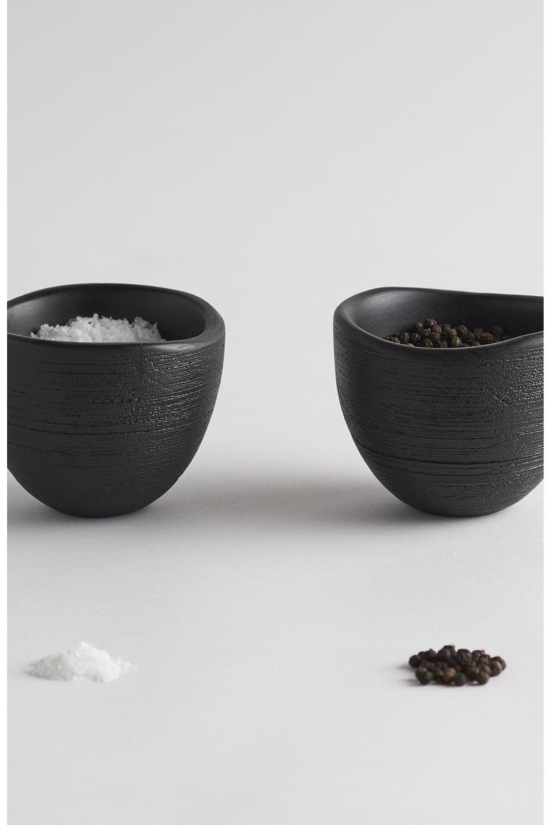Groove Tidbit Bowls - Set of 2, Main, color, Black