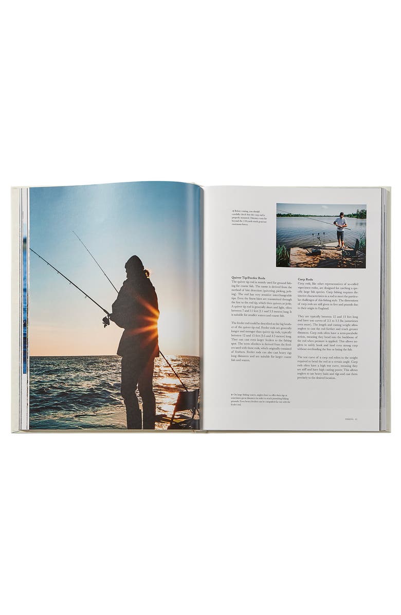Graphic Image Fishing - The Ultimate Book Leather Edition, Alternate, color, White
