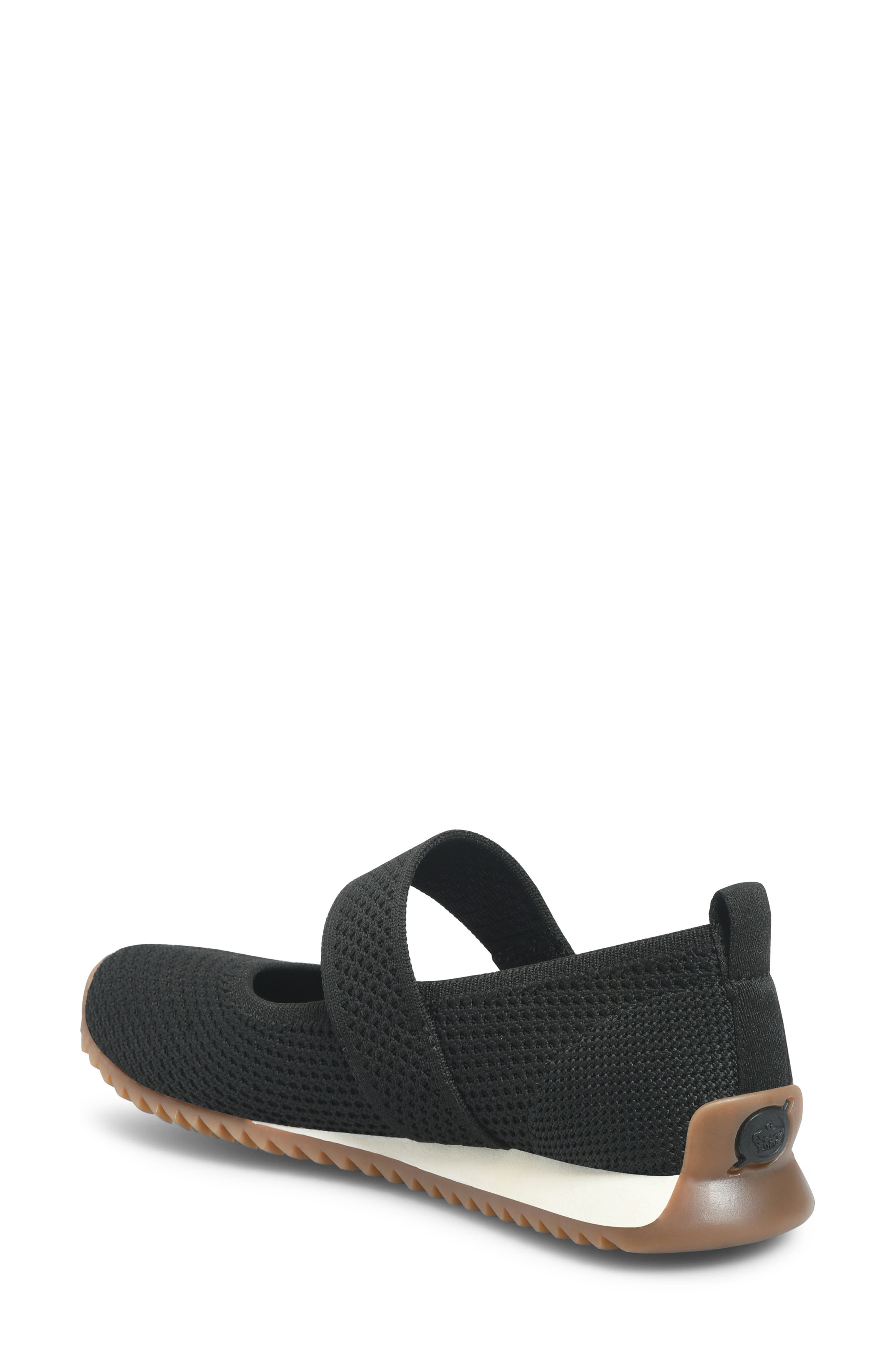 Børn Newbury Jane Sneaker, Alternate, color, Black Knit Fabric