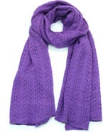 Portolano Cashmere openwork wrap