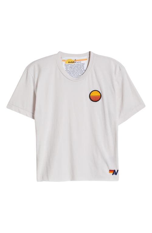Shop Aviator Nation Sunset Patch T-shirt