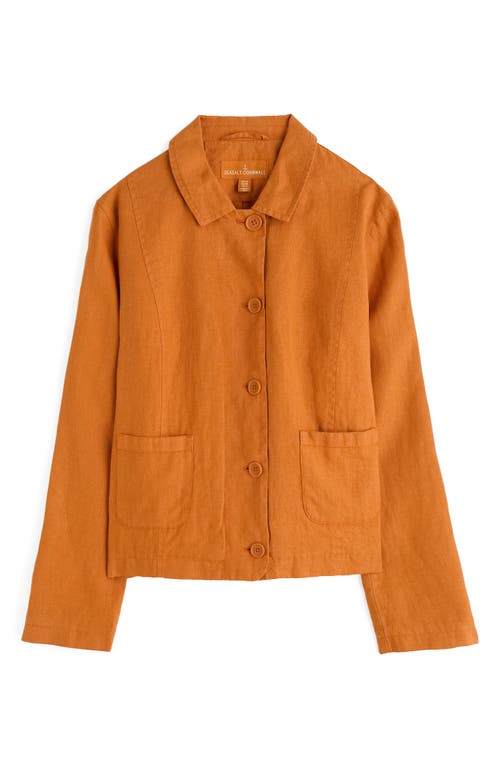 Seasalt Cornwall Arame Linen Jacket In Cumin