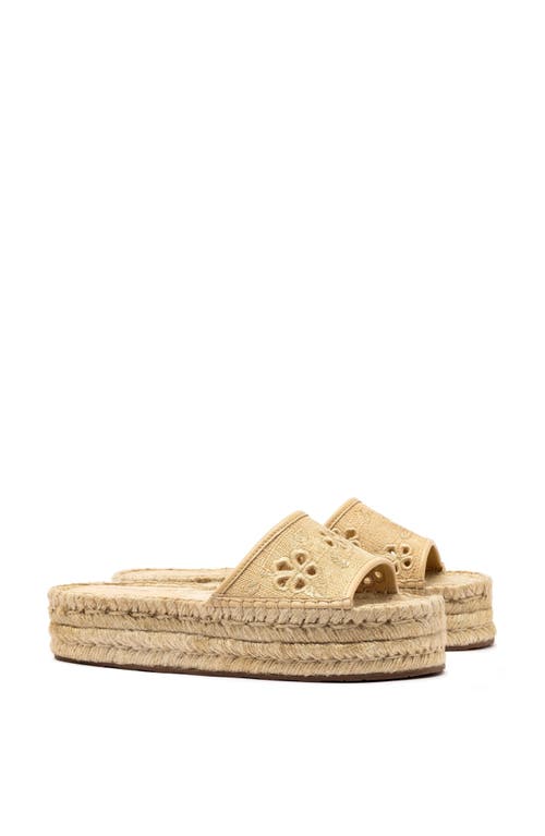 Larroude Larroudé Letizia Espadrille Flatform In Nude
