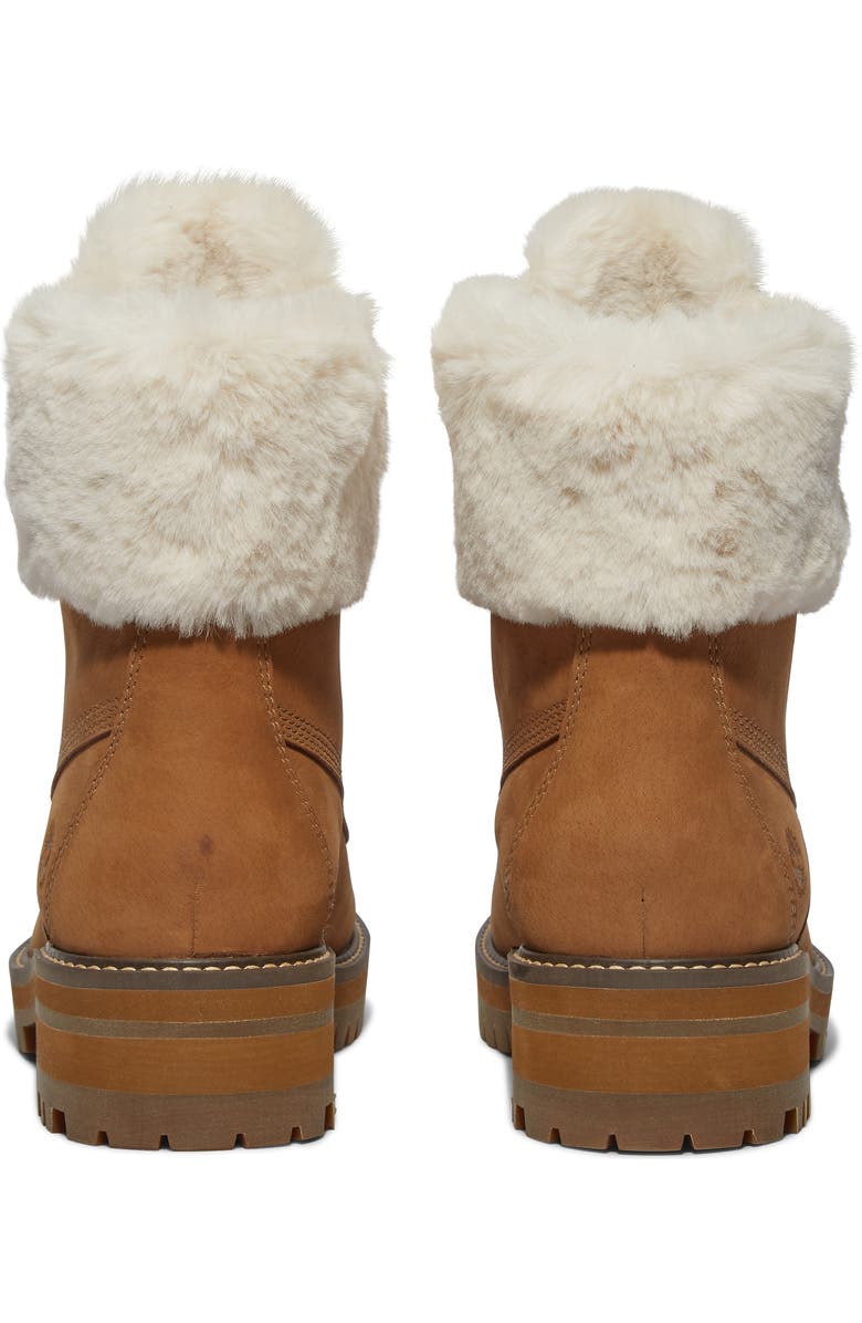 Timberland Courmayeur Valley 6-Inch Faux Fur Lined Waterproof Boot, Alternate, color,